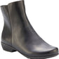 Walking Cradles Women's Elsie Ankle Bootie Black Size 6 WW (EE)
