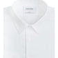 Calvin Klein Men's Slim Fit Non Iron Point Collar Dress Shirt White Size 15.5X34X35