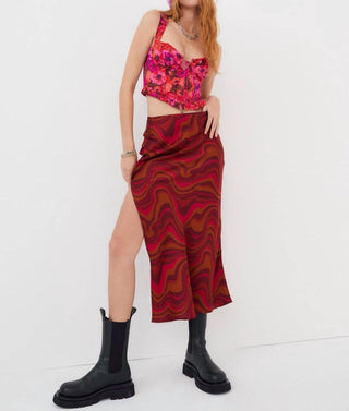 For Love & Lemons - ELEANOR MIDI SKIRT