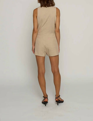 Central Park West - Trench Details Romper