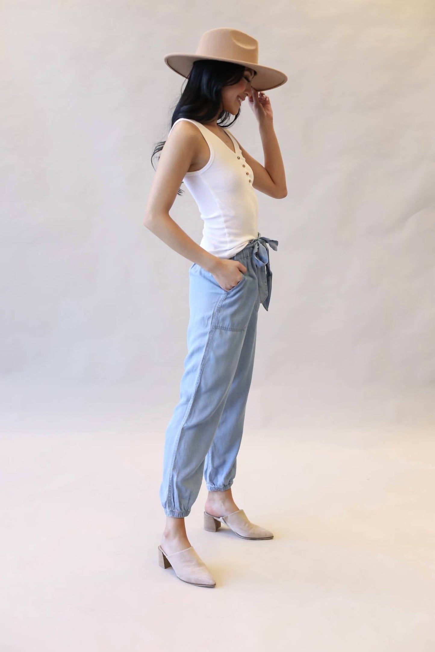 Love Tree - Paperbag Waist Joggers