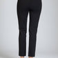 Apny - Pull-on Ponte Pants With Split Hem