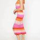 Entro - Striped Knit Dress