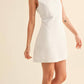 Miou Muse - Gracie Square Neck Mini Dress