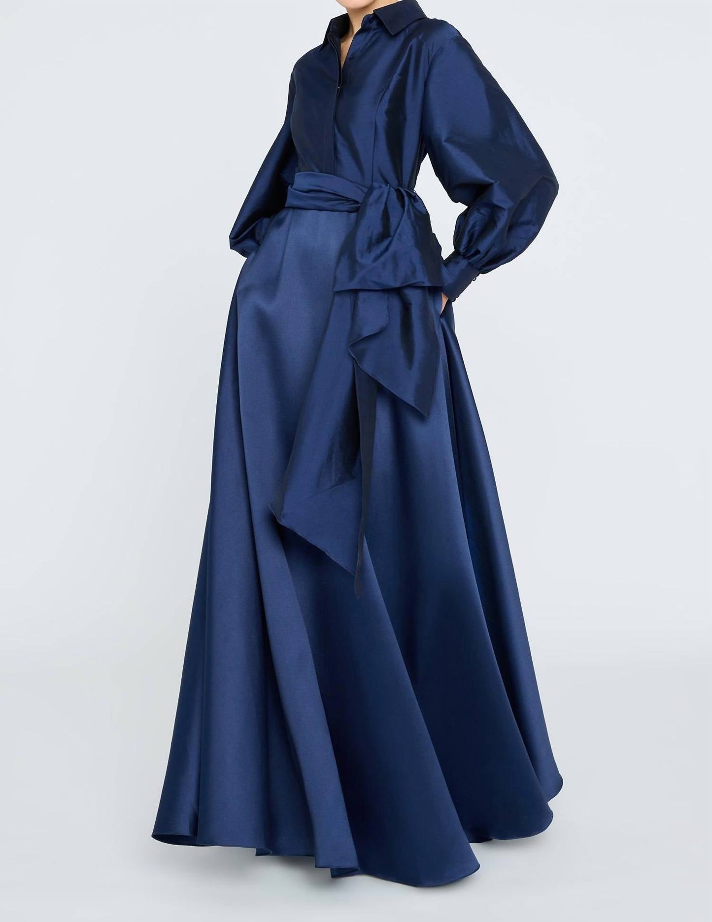 Theia - Frieda Shirtdress Gown