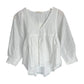 Before You - Cotton V-neck Blouse