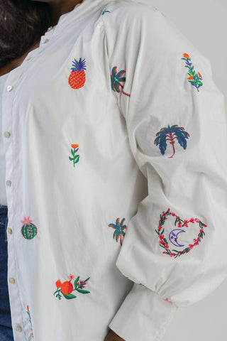 Emily Lovelock - Mona Button Up Shirt - Plus