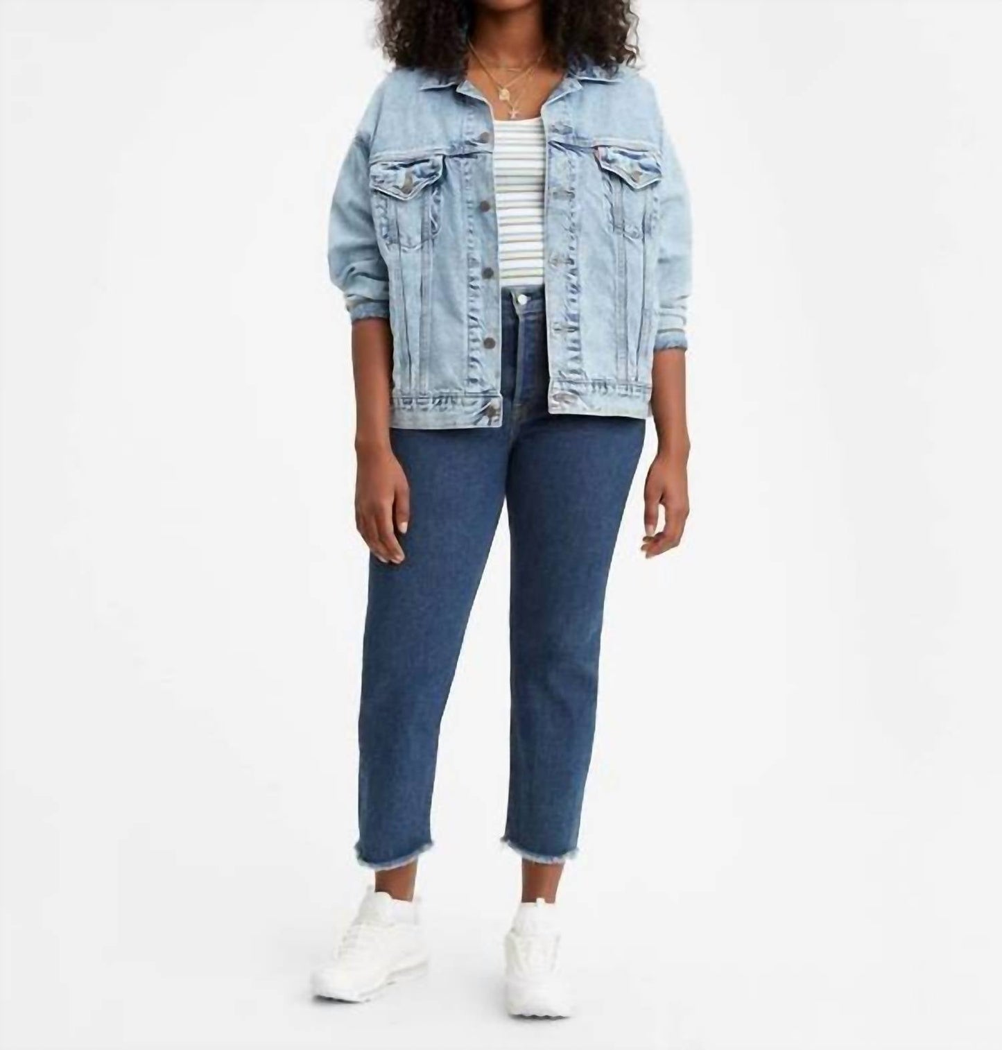 Levi'S - Wedgie High Waist Ankle Straight Leg Jeans