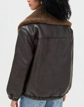 Blanknyc - Icon Status Faux Leather Puffer Jacket