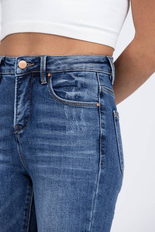 Risen - Must Have You High-Rise Tummy Control Flare Denim Jeans