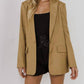 Endless Rose - Single Breasted Long Sleeve Blazer