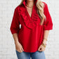 Caryn Lawn - Maya Corduroy Top