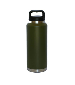 Creative Gifts International - Stainless Steel Twist-Off Cap Water Bottle