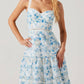Astr - Pellagia Floral Eyelet Midi Dress