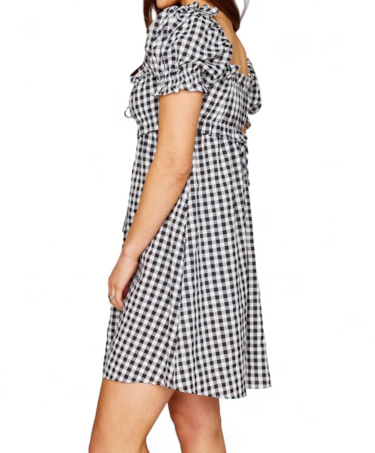 Buddylove - JAC PUFF SLEEVE SHORT DRESS
