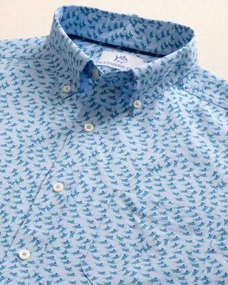 Southern Tide - Fintastic Intercoastal Short Sleeve Sport Shirt