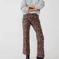 Free People - Walker Relaxed Jacquard Pants