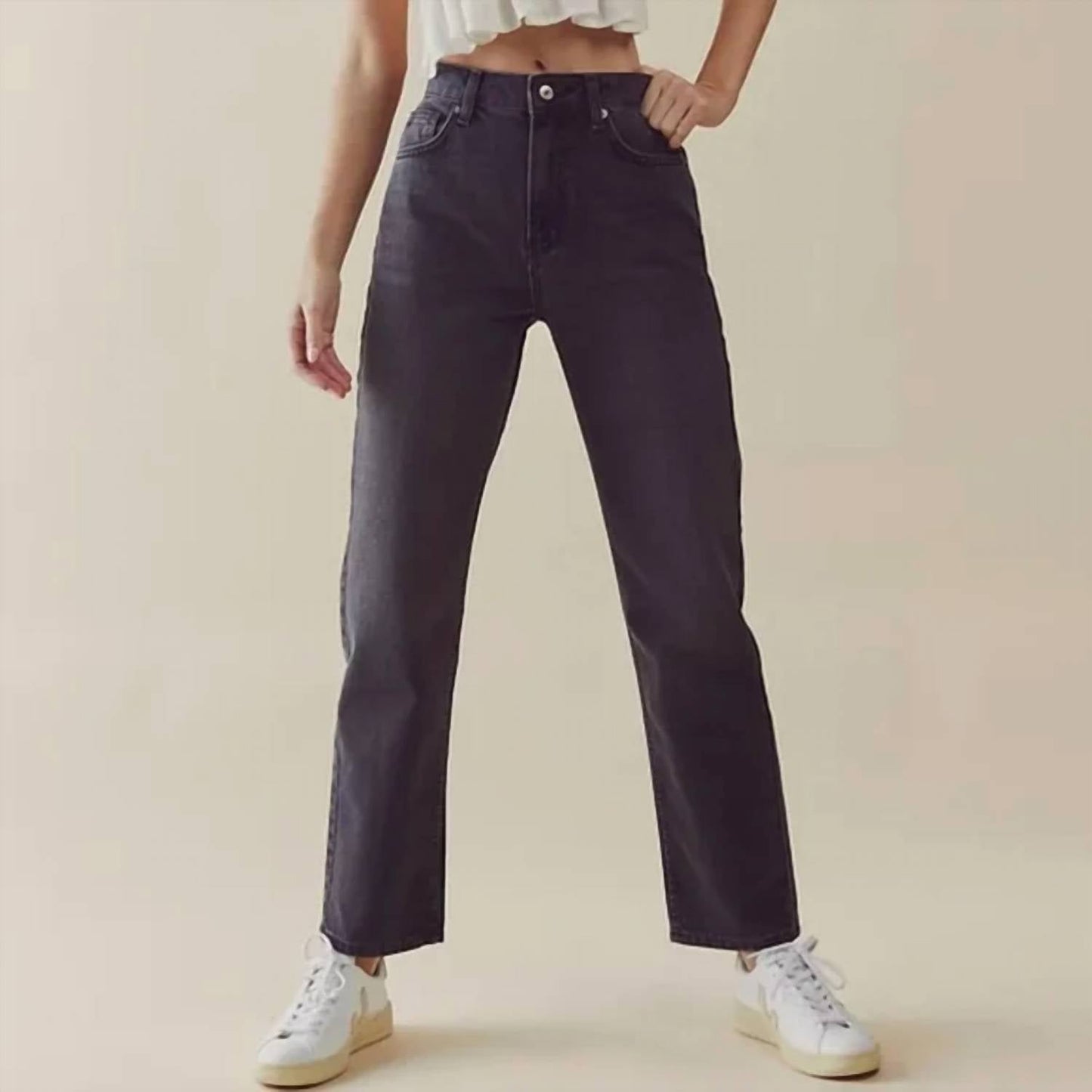 Free People - Pacifica Straight Leg Jeans