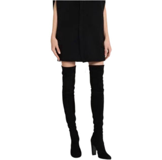 Stuart Weitzman - Women's Vidaland Stretch Crushed Velvet Boots