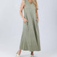 Elliott Lauren - Donna Sleeveless Maxi Dress With Pocket