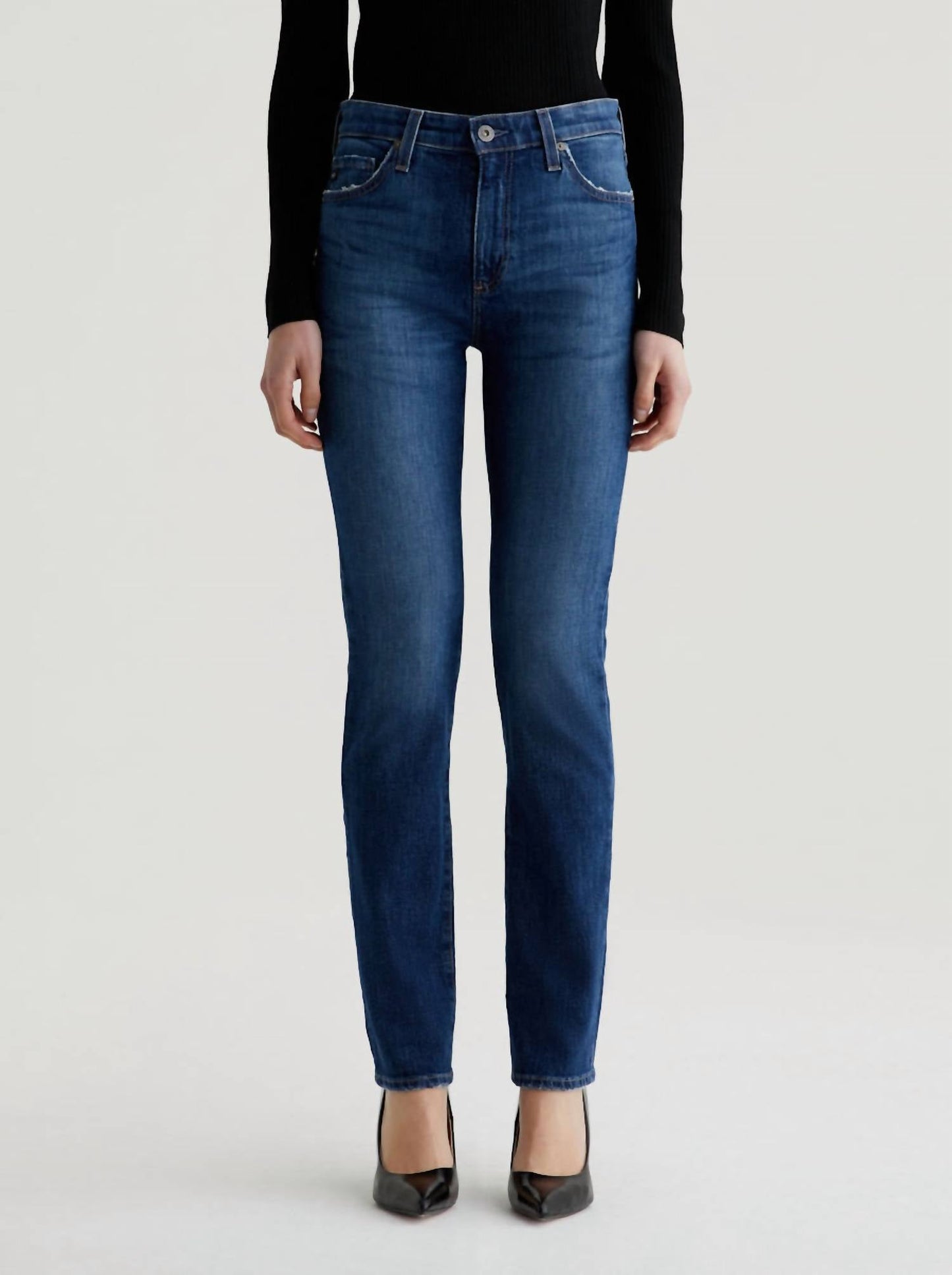 Ag Jeans - Mari Mid Rise Straight Pant
