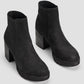 Eileen Fisher - Women's Farrah Leather Tumbled Nubuck Bootie