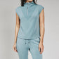 7Diamonds - Rev Sleeveless Half Zip Pullover