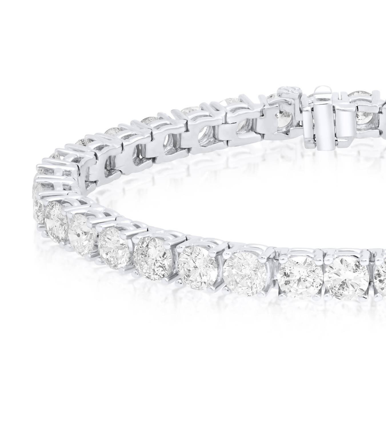 Diana M Jewels - 8.60cts Diamond Tennis Bracelet