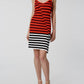 Replica Los Angeles - Broken Stripe Cami Dress