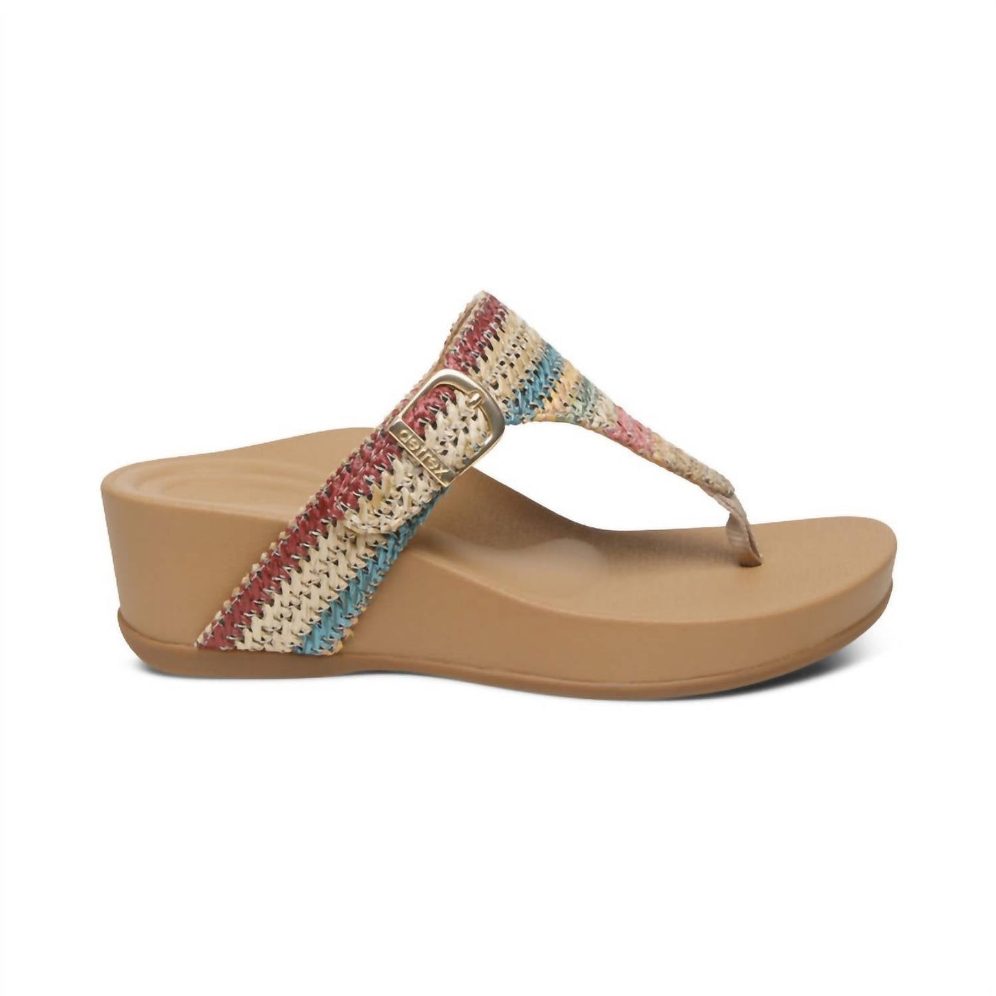 Aetrex - KATE THONG WEDGE SANDAL