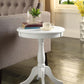 Alger - Accent Table - White