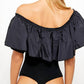 Free People - Poof Goes My Heart Ruffle Bodysuit