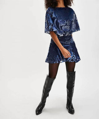 Free People - MANUKA VELVET MINI DRESS