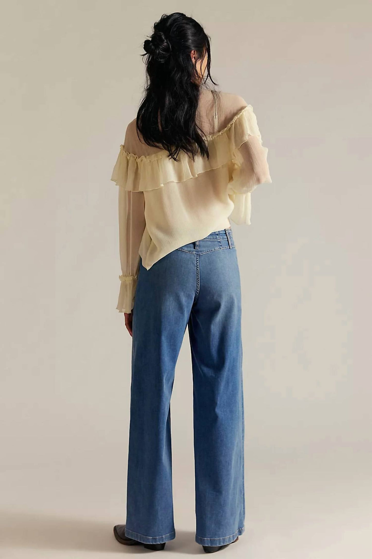 Free People - Libre Wide Leg Jeans