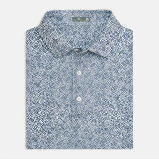 Genteal - Men's Printed Performance Polo