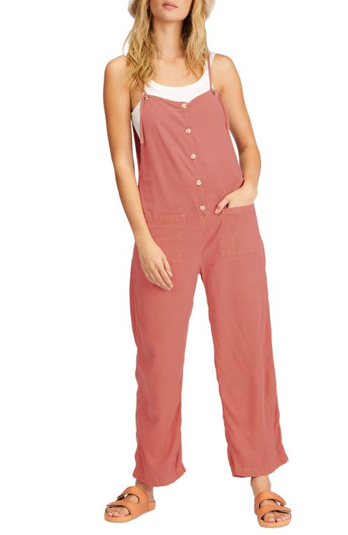 Billabong Beach Cruiser Romper-Terracotta