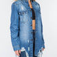 American Bazi - Chic Distressed Denim Jacket