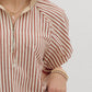 Entro - Women's Brick Stripe Top