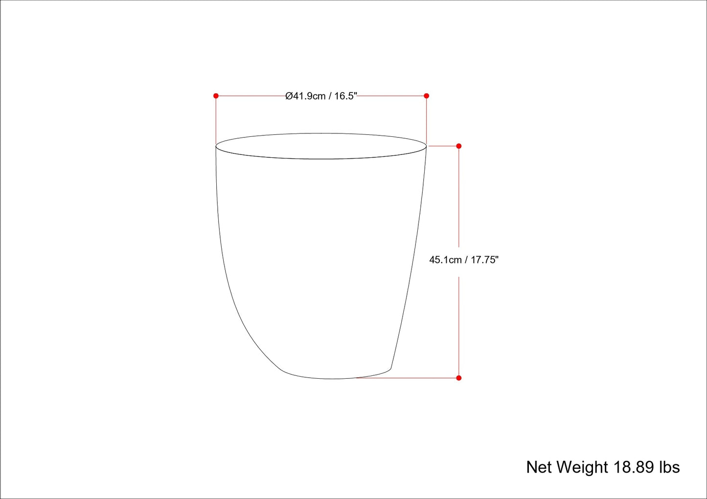 Cavan Cast Aluminum Side Table