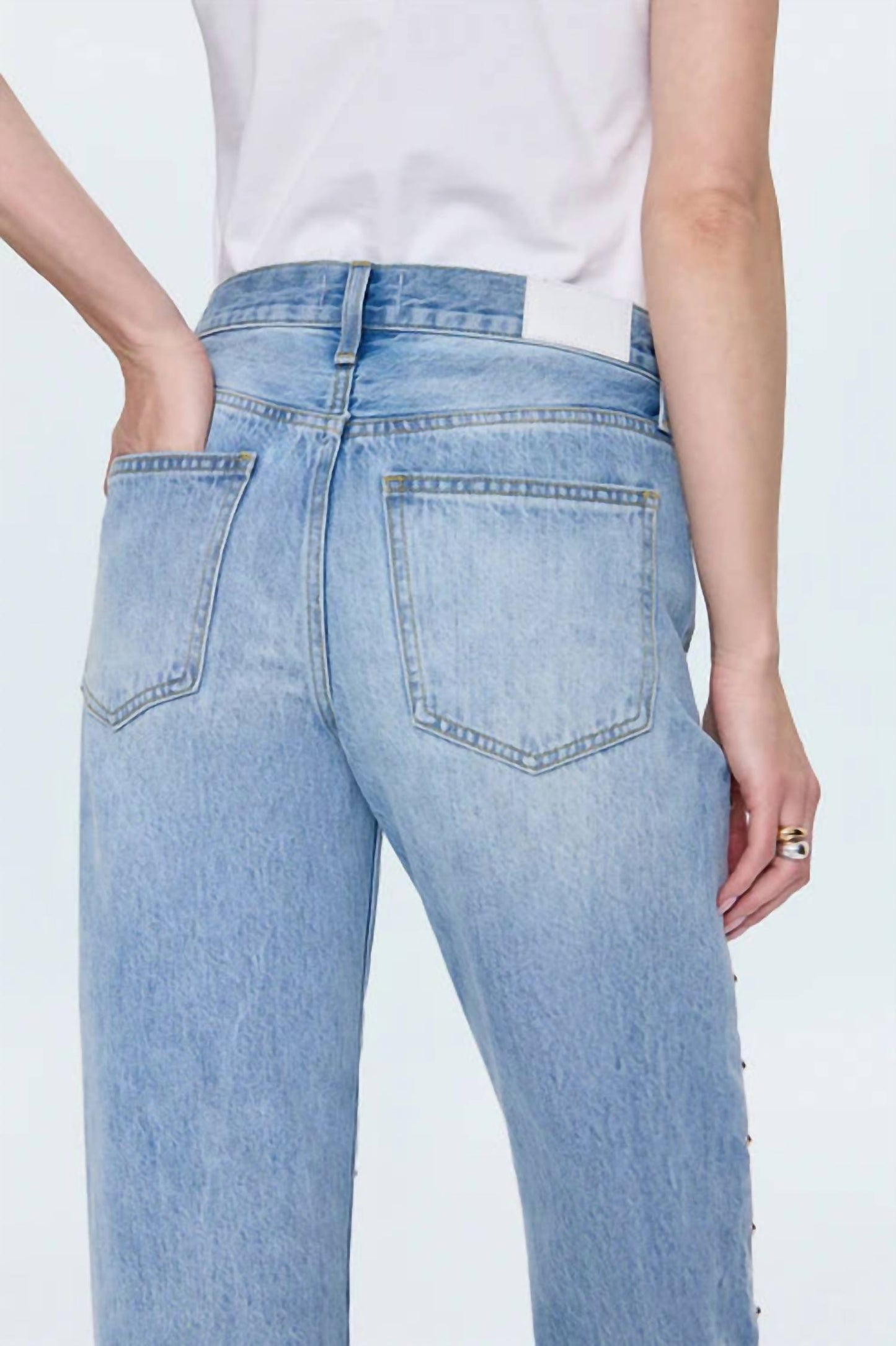 Pistola - Lexi Mid Rise Straight Jean
