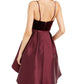 Teeze Me Women's New Fit Flare Dress Red Size 3