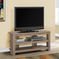 TV Stand Console Media Entertainment Center with 3 Storage Shelves