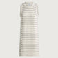 Varley - Mindy Contrast Stitch Knit Dress