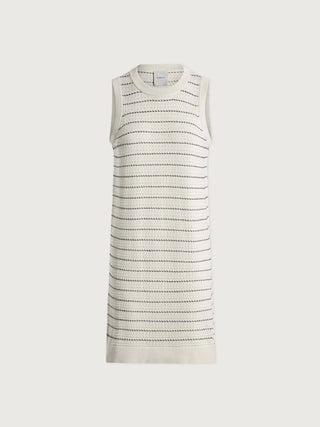 Varley - Mindy Contrast Stitch Knit Dress