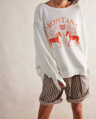 Free People - Graphic Camden Sweatshirt