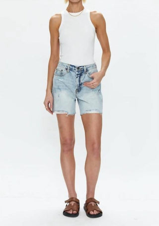 Pistola - Devin High Rise Denim Shorts