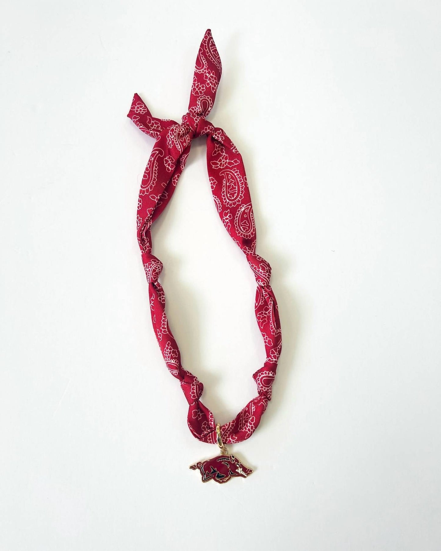 Adeline - Women's College Bandana Scarf Necklace