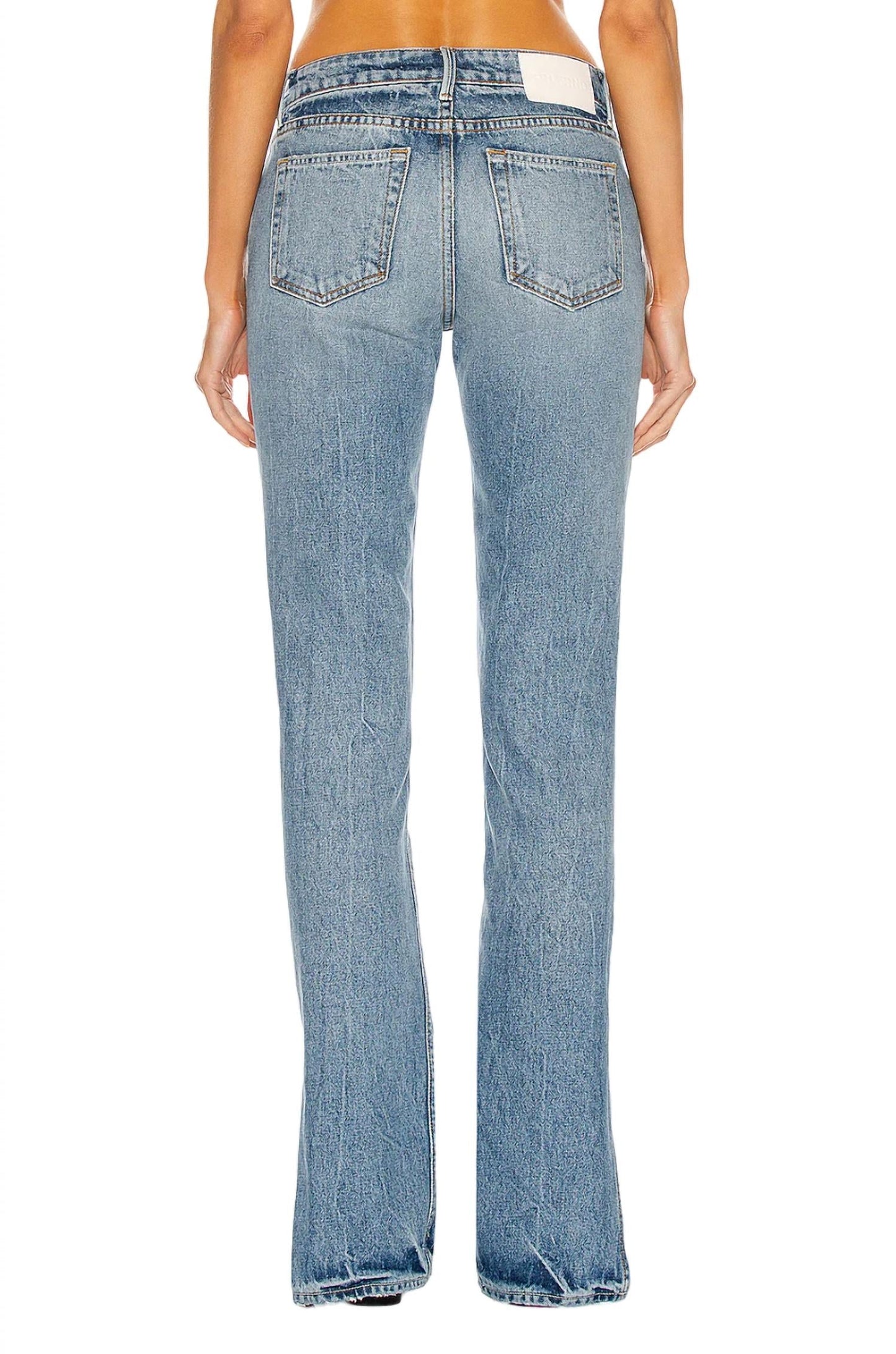 Grlfrnd - Hailey Low Rise Slim Boot Jeans