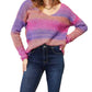 Double Take - Chic Ribbed V-Neck Pullover Sweater