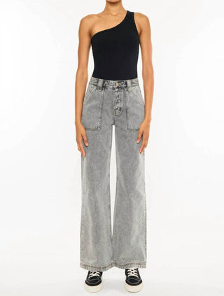 Kancan - Ultra High Rise Wide Leg Jean